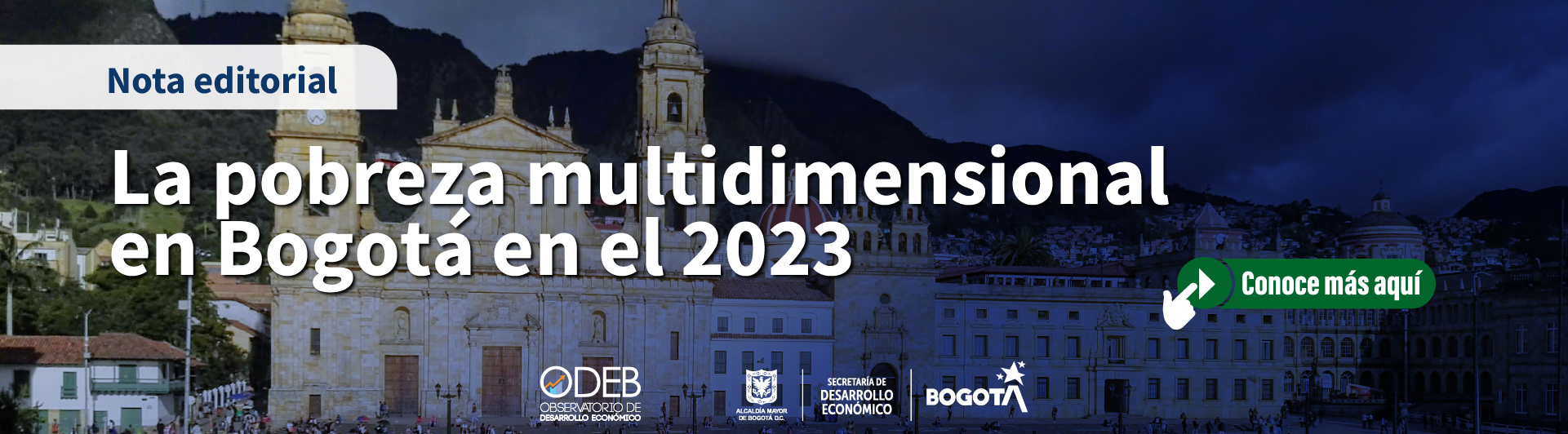 La pobreza multidimensional en Bogotá en el 2023
