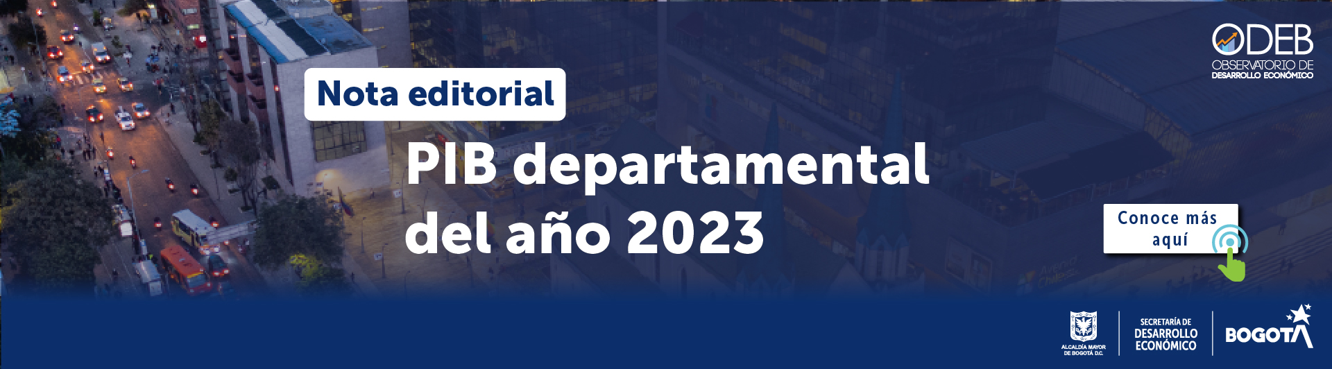 PIB departamental del año 2023