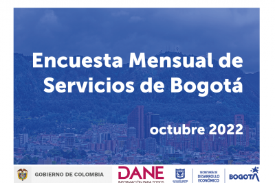 Encuesta mensual de servicios de Bogotá, octubre 2022