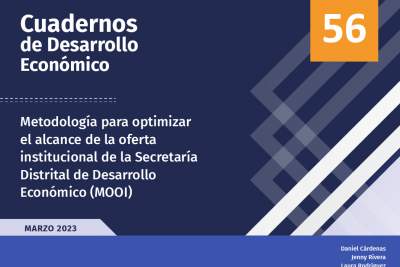Metodología para optimizar el alcance de la oferta institucional de la Secretaría Distrital de Desarrollo Económico (MOOI)