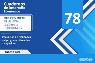 Evaluación de resultados del programa: Mercados Campesinos