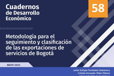 Metodología para el seguimiento y clasificación de las exportaciones de servicios de Bogotá