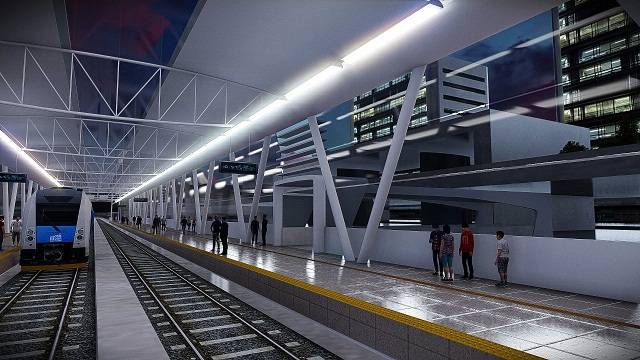 Caracterización cuantitativa del sector comercial del corredor de la primera línea del Metro en Bogotá.