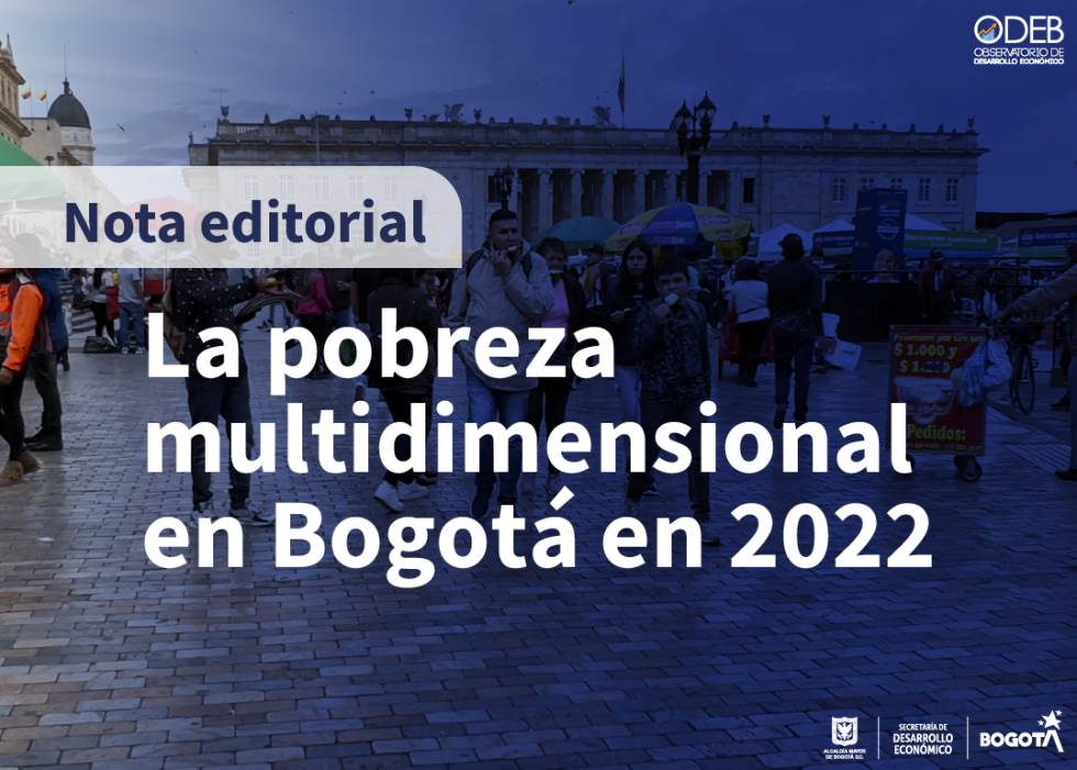 La pobreza multidimensional en Bogotá en 2022