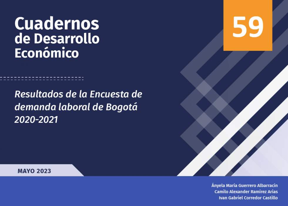 Resultados de la Encuesta de demanda laboral de Bogotá, 2020-2021