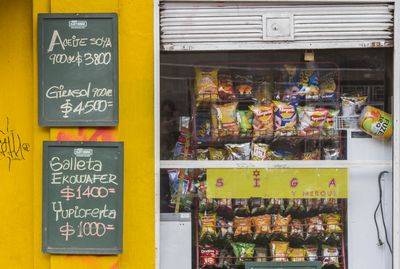 Ventas del comercio minorista en Bogotá caen -6,5% en julio