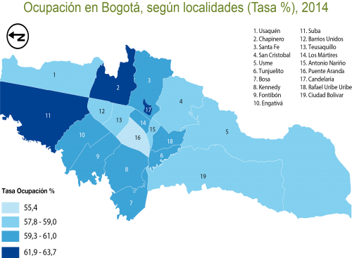 La Candelaria, con una tasa de ocupación de 61,9% en 2014