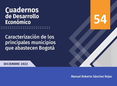Caracterización de los principales municipios que abastecen Bogotá