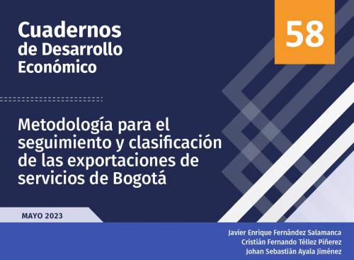Metodología para el seguimiento y clasificación de las exportaciones de servicios de Bogotá