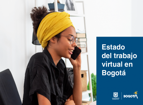 Estado del trabajo virtual en Bogotá