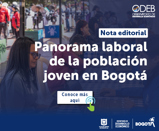 Panorama laboral de la población joven en Bogotá