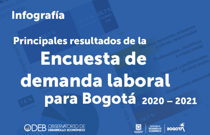 Infografía Encuesta de Demanda Laboral 2020-2021